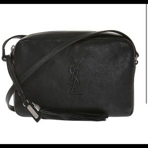 YSL black camera bag